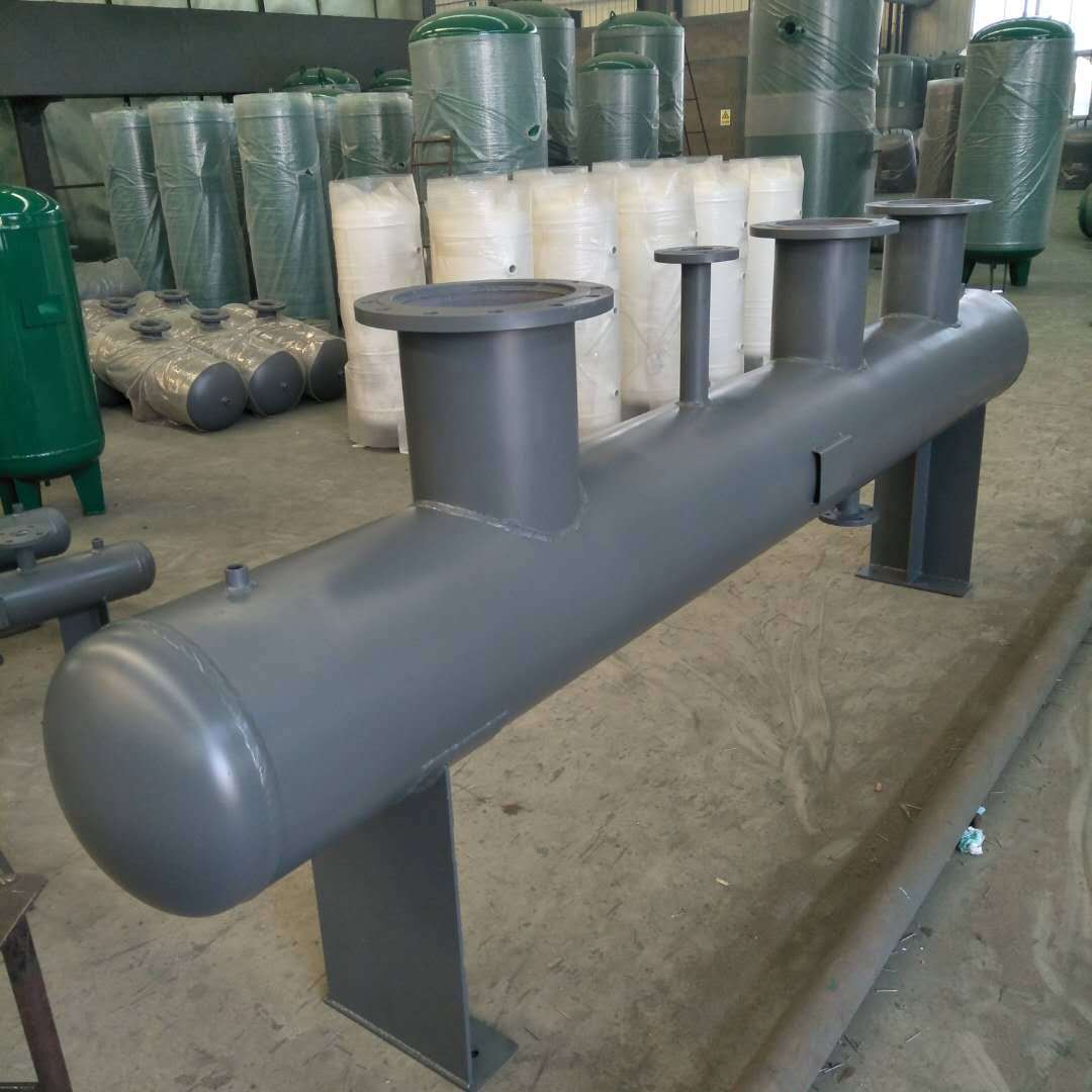 蒸汽分汽缸厂家133氮气分气缸氧气分气缸空气分气缸分集水器仓泵