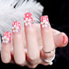 Fake nails for bride for manicure, nail stickers for nails, photography props, 24 pieces, wholesale