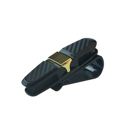 glasses clip bill clip car – Car Glasses Clip/Bill Clip - gold