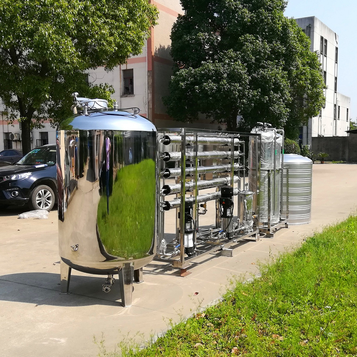 厂家直销RO反渗透水处理设备 反渗透净化水设备 桶装水设备