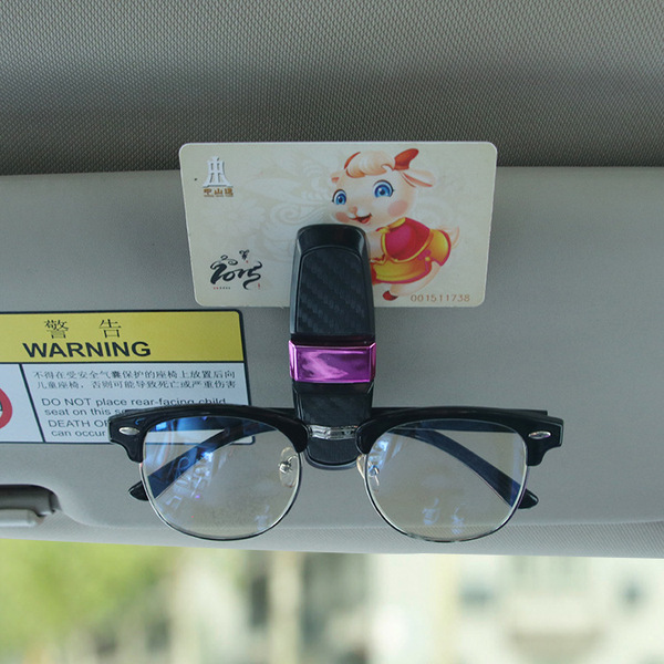 Creative universal glasses carbon fibre for car