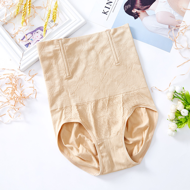 Sin Costuras de cintura alta vientre que forma los pantalones de elevación de la cadera posparto cuerpo que forma de las mujeres más el tamaño de cintura alta estómago que forma el cuerpo de la ropa interior de las mujeres