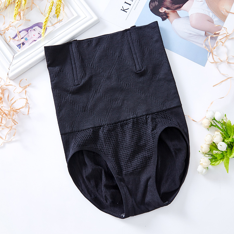 Sin Costuras de cintura alta vientre que forma los pantalones de elevación de la cadera posparto cuerpo que forma de las mujeres más el tamaño de cintura alta estómago que forma el cuerpo de la ropa interior de las mujeres