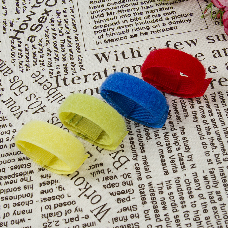 鑫威魔术贴扎带 彩色背靠背粘扣带 机房理线带 数据线绑带