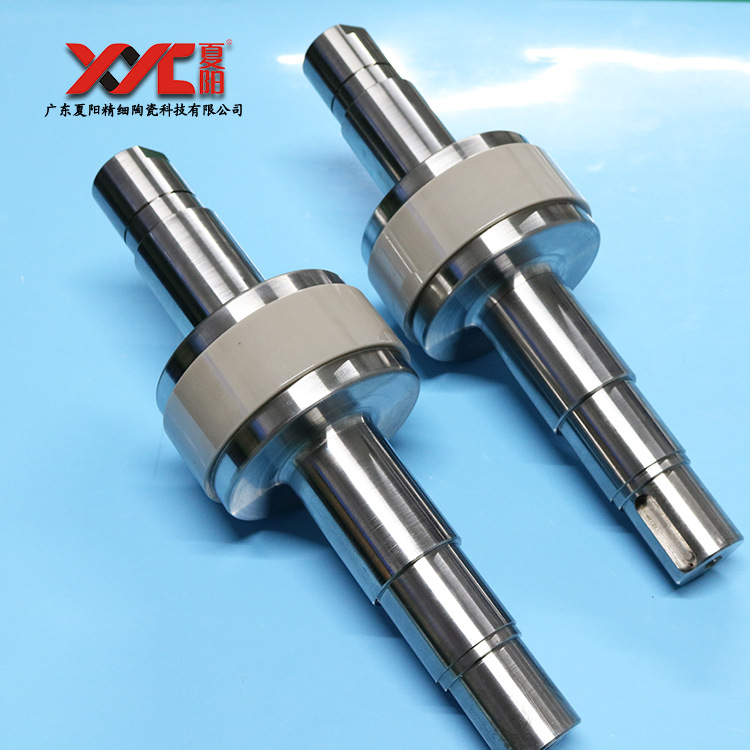 陶瓷压辊高精度 粉碎机轧辊 耐磨电池行业陶瓷配套氮化硅陶瓷加工