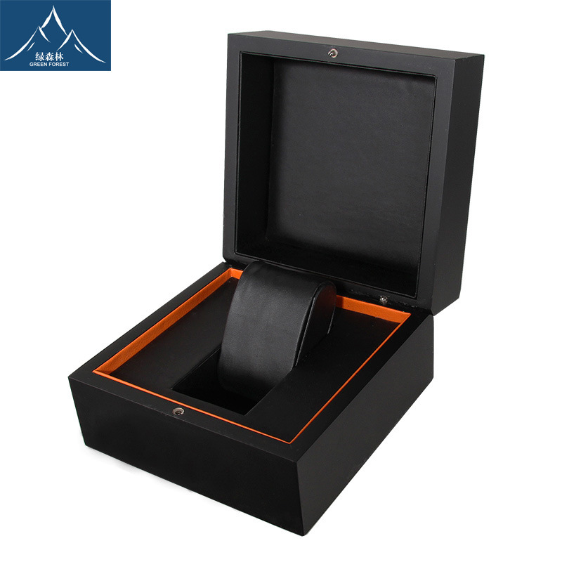 亚马逊热销新款产品亮光漆木质表盒高档手表盒现货批发跨境专供