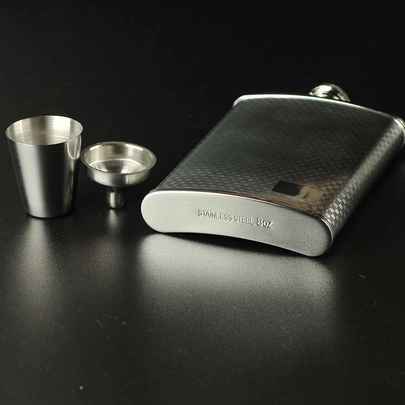 Genuine handheld pocket flask stainless steel