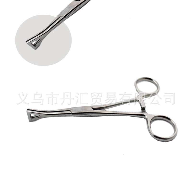 316L Acero inoxidable boca redonda alicates cerrados boca redonda alicates abiertos cuerpo piercing herramienta traje deseo