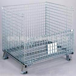 供应可折叠式金属仓储笼 各种规格型号仓储笼 可带轮子价格优惠