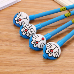 Cute Cartoon Jingle Cat Gel Pen Doraemon Black Needle Signature Pen Doraemon Water Pen Factory Direct Sales