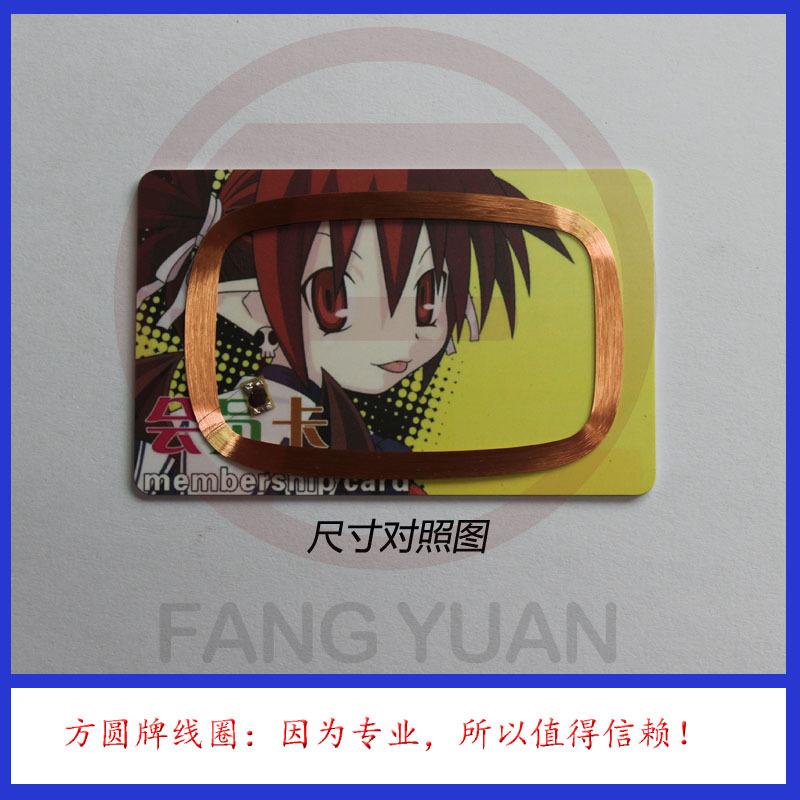 中远距离125KHz标准卡低频线圈（配EM4200芯片）