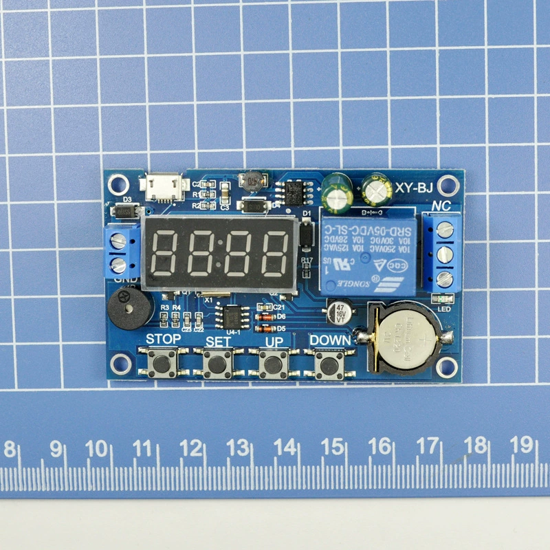 Реле контроллера времени переключателя времени с модулем задержки часов/платой синхронизации ВКЛ/ВЫКЛ