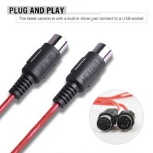 USB IN-OUT MIDI Cable usb TO midi cable ���ٹ�������݋��