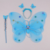 Детская производительность одежды для одежды для заправки, крылья бабочки, крылья эльфов, крылья ангела бабочки