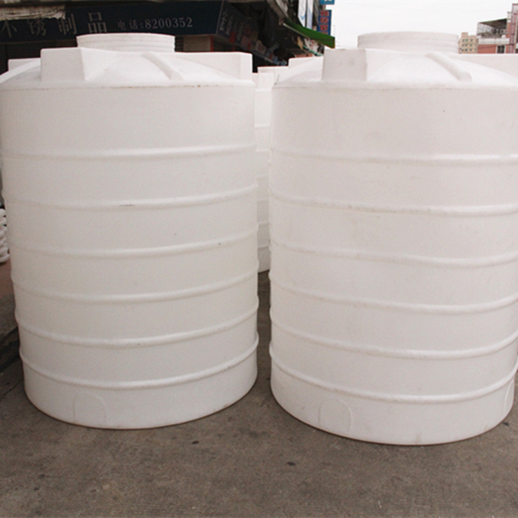 供应汕头2吨水桶塑料水塔2000L立式圆桶工业耐酸碱储水箱家用蓄水