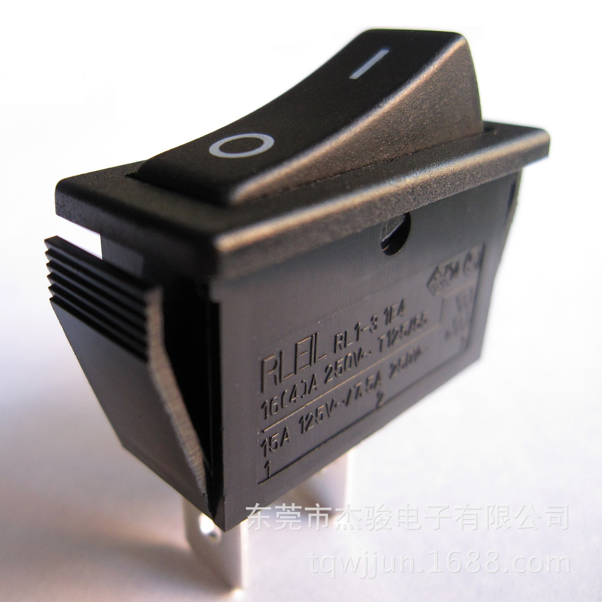 现货供应RLEIL船型开关 跷板开关RL1-3-11-C-2-BK/BK-P2