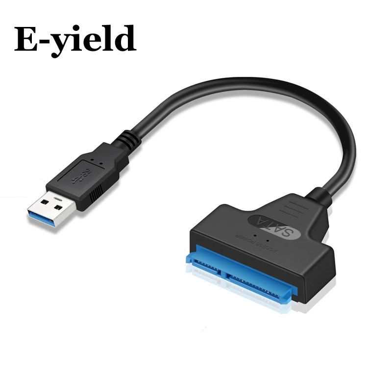 Служебный USB3.0 для кросс-бордеров: переходник SATA на USB, вращающийся кабель проводки 2,5-дюймовый SSD жесткий диск данные SATA