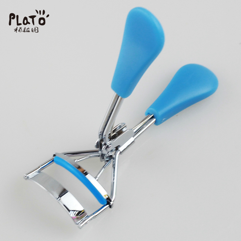 Rizador de pestañas de gran angular muestra gratis rizador de pestañas parcial herramienta de belleza rizador de pestañas portátil rizador de pestañas de belleza al por mayor