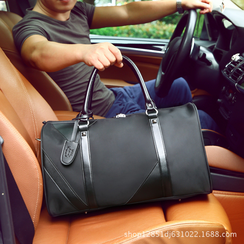 大容量男手提旅行包商务出差包短途旅游包单肩行李包亚马逊行李包