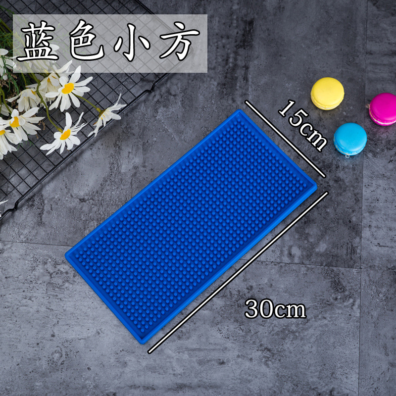 Cuadrado pequeño azul (30x15*1cm)