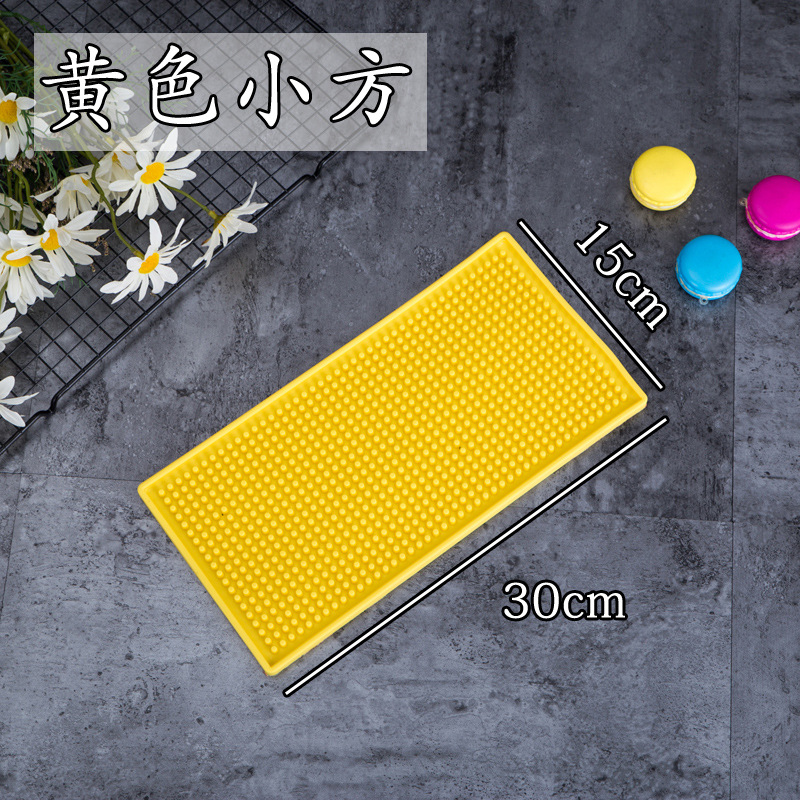 Cuadrado pequeño amarillo (30x15*1cm)