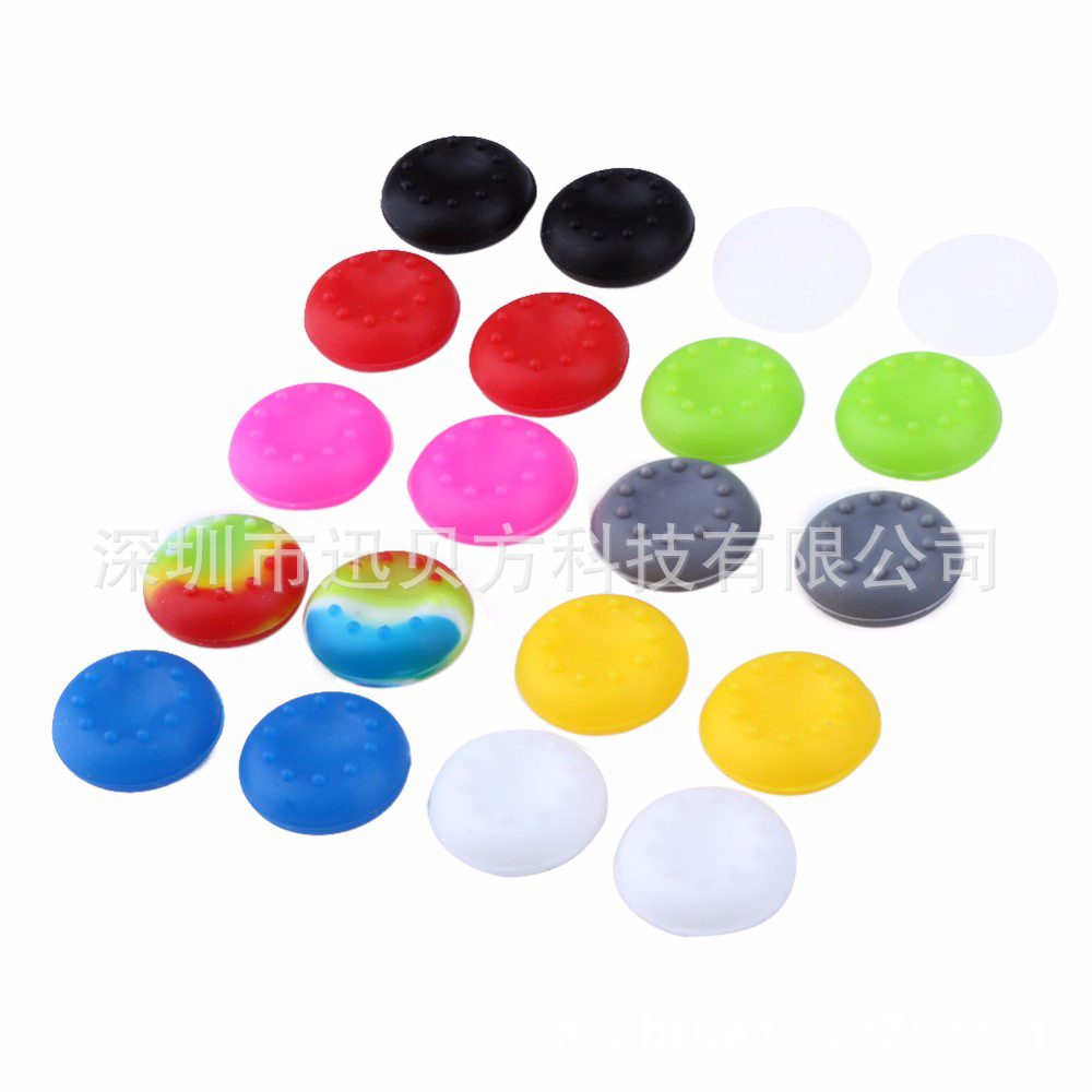 PS5手柄摇杆帽遥感硅胶帽PS4 XBOX Series S X蘑菇头硅胶帽NS PRO