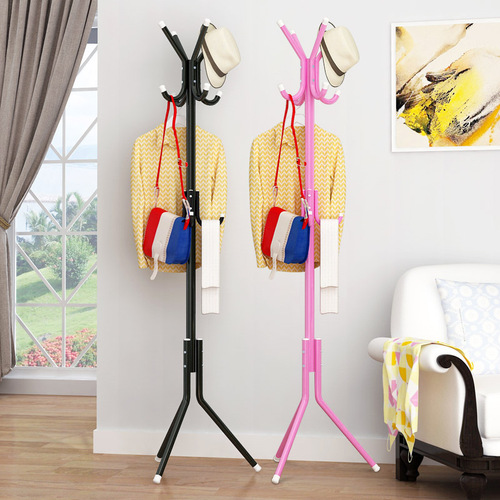 [Dropshipping] Yaruifan Iron Art Clothes Rack Fashionable Floor-standing Clothes Rack European Style Bedroom Clothes Rack