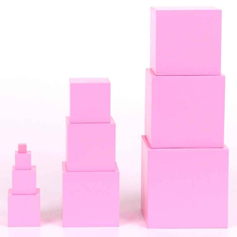 Учебные пособия Montessori, башня, детская умная игрушка, раннее образование