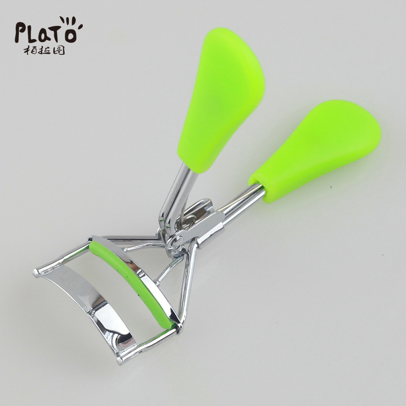 Rizador de pestañas de gran angular muestra gratis rizador de pestañas parcial herramienta de belleza rizador de pestañas portátil rizador de pestañas de belleza al por mayor