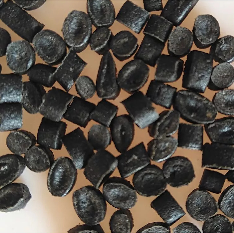 厂家大量供应PP PE再生纸厂料 果筐颗粒 复合颗粒纸厂料颗粒