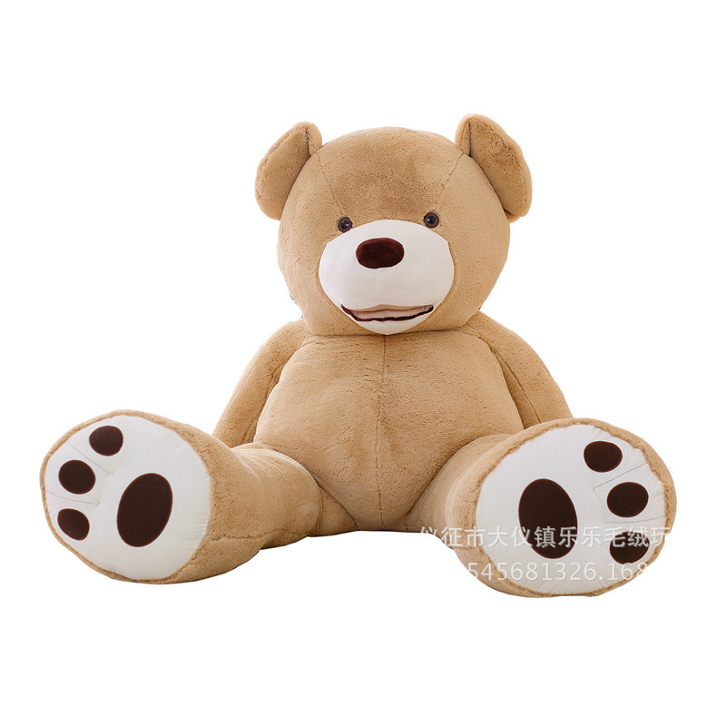 Foreign Big Bear Giant Bear Plush Toy Doll Teddy Bear Business Gift Birthday Gift for Girls
