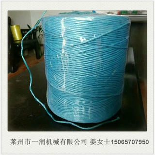 塑料捆草绳拉丝制绳机组 玉米秸杆打包打捆绳全套生产线设备价格