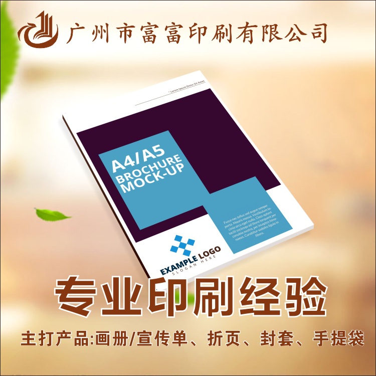 印刷厂锁线精装画册宣传册印刷图册样本设计说明书产品杂志相册