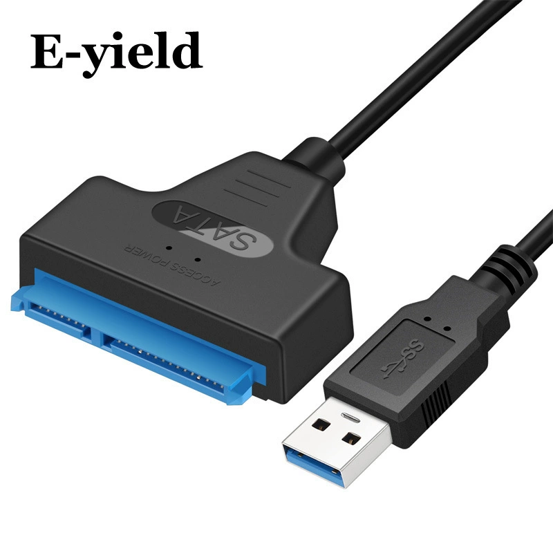 Служебный USB3.0 для кросс-бордеров: переходник SATA на USB, вращающийся кабель проводки 2,5-дюймовый SSD жесткий диск данные SATA