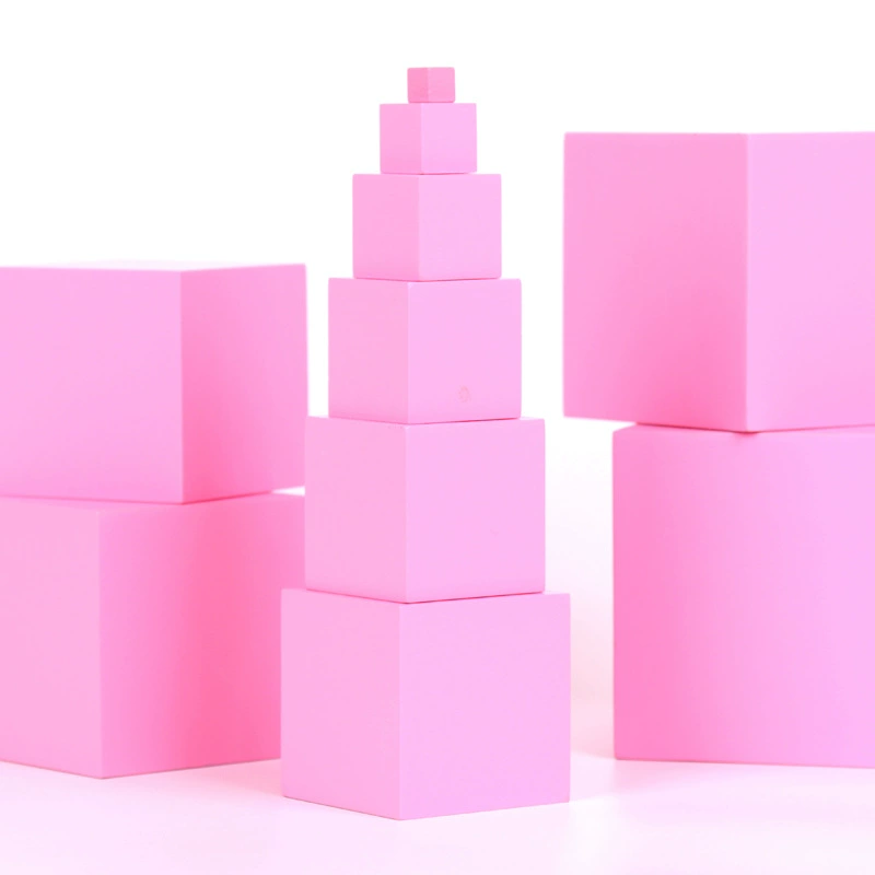 Учебные пособия Montessori, башня, детская умная игрушка, раннее образование