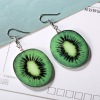 Fresh acrylic earrings, fruit summer accessory, Korean style, wholesale