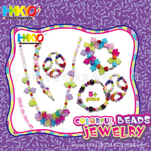 供应少儿DIY材料包珠子手镯项链套装DIY材料包