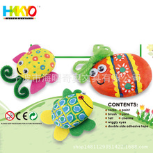 大量批发手绘填色石头套装DIY材料包新款创意diy材料包