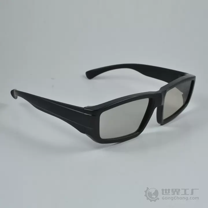 偏光3d眼镜被动式圆偏振3D立体眼镜Reald巨幕电影院用的3d眼镜