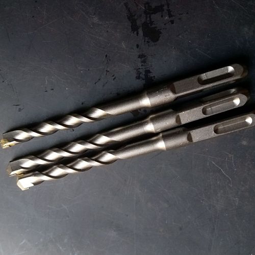 Square and round shank alloy electric hammer drill bit, super hard high quality drill bit, concrete stone wall drill bit, impact drill bit