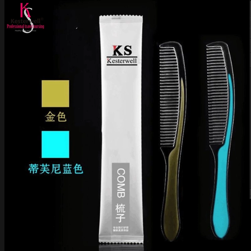 Одноразовые туалетные принадлежности для отелей, гостевых комнат, мешков-гребень с длинной ручкой, прямые продажи и оптовая продажа с фабрики.