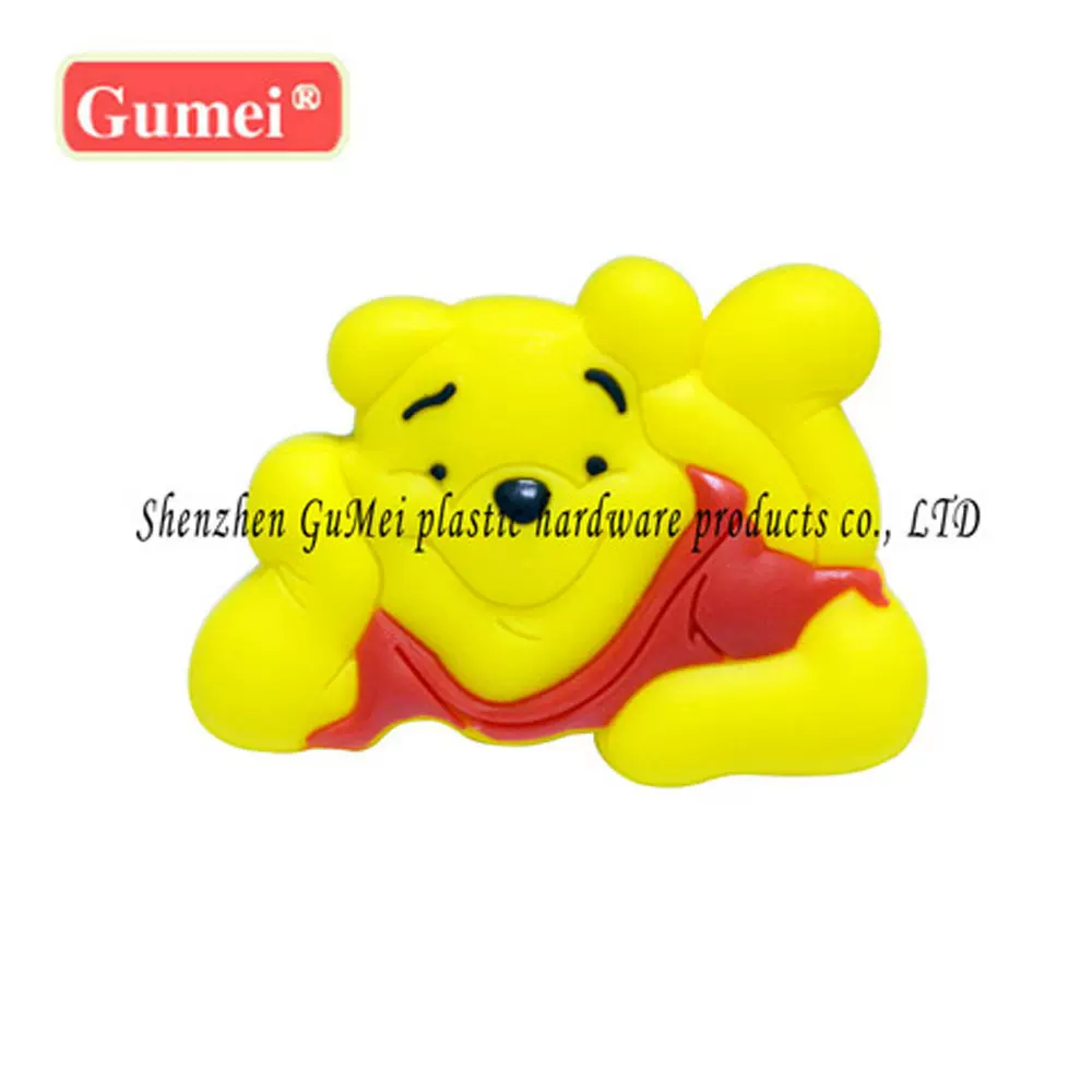 软胶拉手 软胶把手 衣柜抽屉拉手 单孔GM-74 儿童拉手