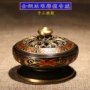 圆通全铜彩绘工艺熏香炉