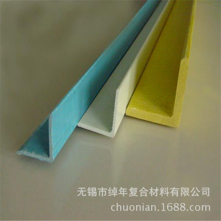 无锡绰年生产厂家 高强度建筑型材支撑架玻璃钢角钢