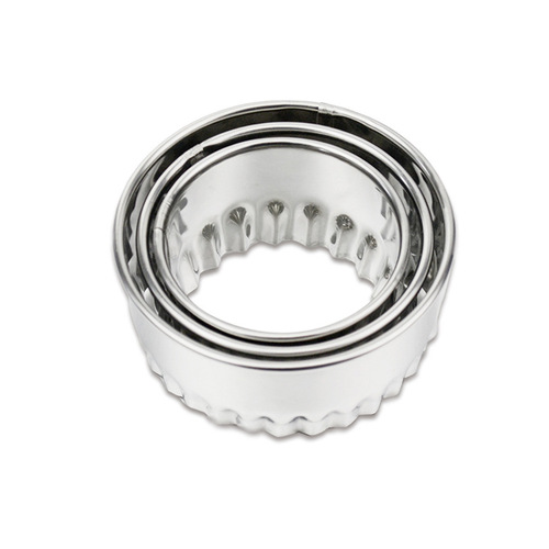 Stainless steel dumpling wrapper mold set, dumpling wrapper making magic tool, cutting roller, kitchen won ton and dumpling shaping tool