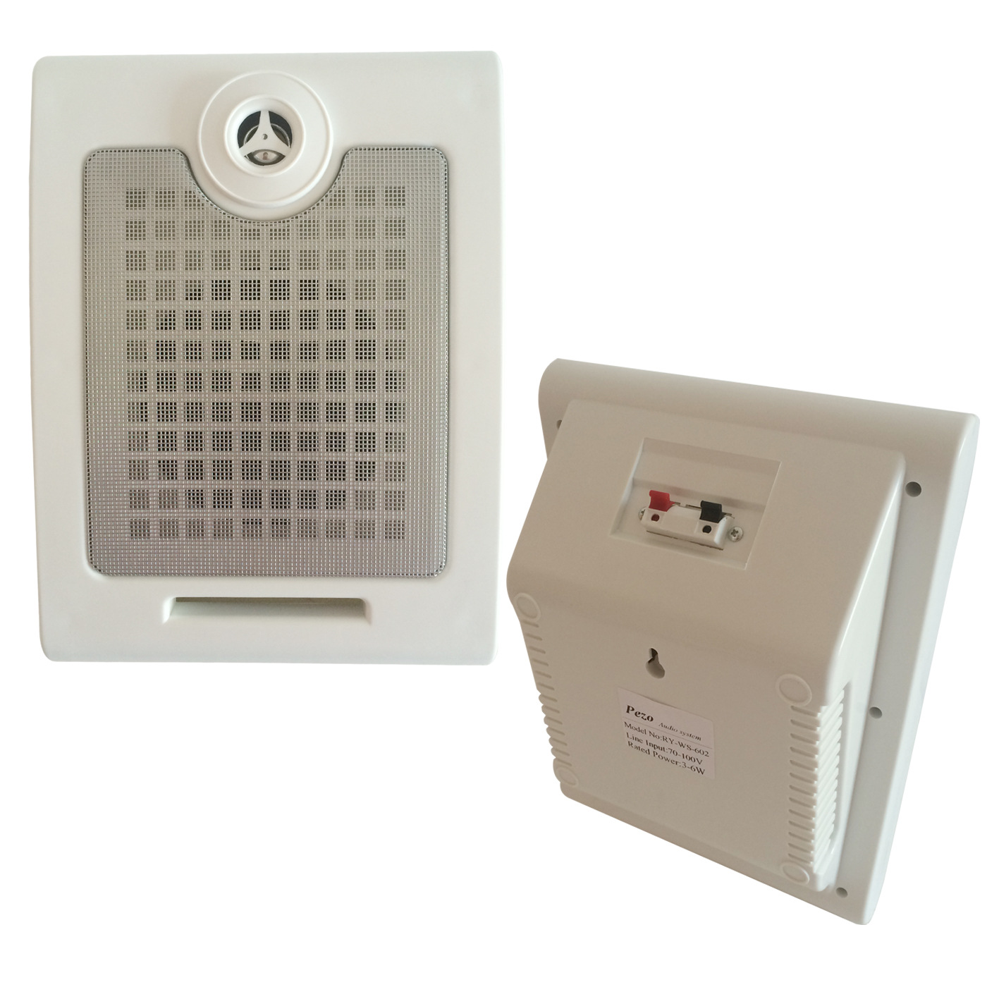 瑞翼直销校园教室广播壁挂音箱 定压喇叭公共广播扬声器定制款|ru