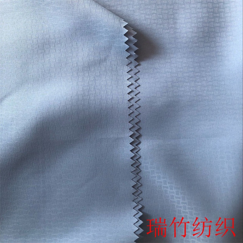 50D春亚纺骨头格 格子棉感春亚纺格子春亚纺贴膜冲锋衣功能性面料