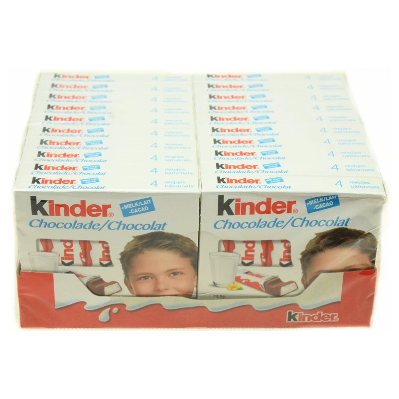 Италия импортированный шоколад Kinder T4 молочные сэндвичи шоколад 50г четыре варианта входа