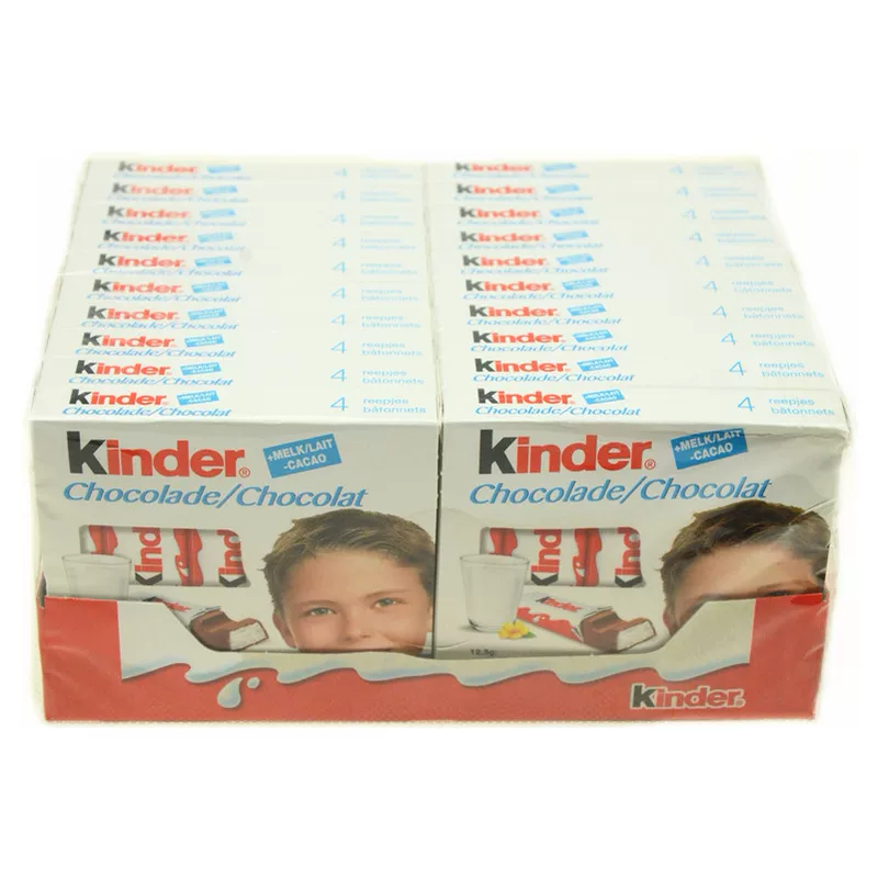 Италия импортированный шоколад Kinder T4 молочные сэндвичи шоколад 50г четыре варианта входа