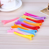 Korean Plastic Crocodile Candy Candy Sever -haired Duck Both Milk Make DIY Make a translucent duckbill holder wholesale